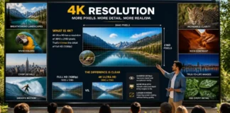 What Is 4K Resolution? How Ultra HD Affects TVs, Monitors, Gaming, and Streaming What Is 4K Resolution?