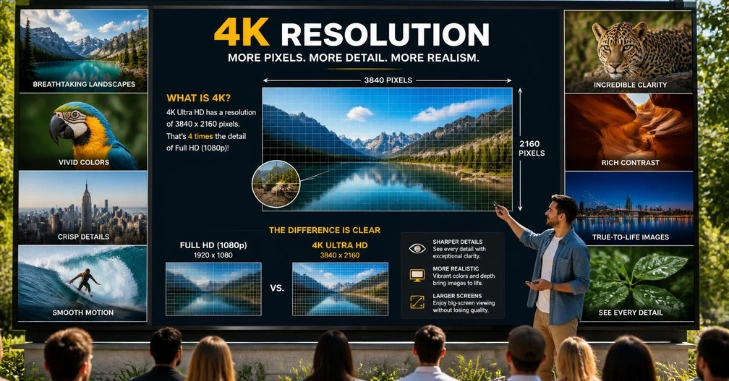 What Is 4K Resolution What Is 4K Resolution?