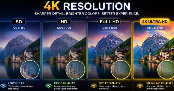 What Is 4K Resolution in Simple Terms?